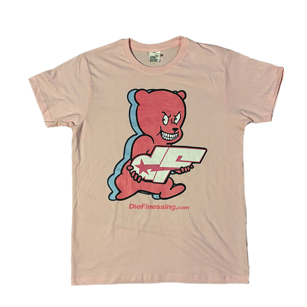 FINESSE BEAR T-SHIRT PINK