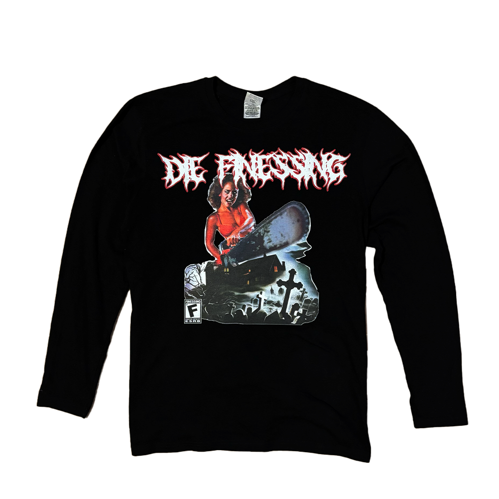 CHAINSAW LONGSLEEVE (BLACK)