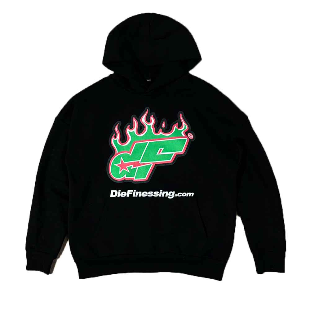 DF FLAMES HOODIE