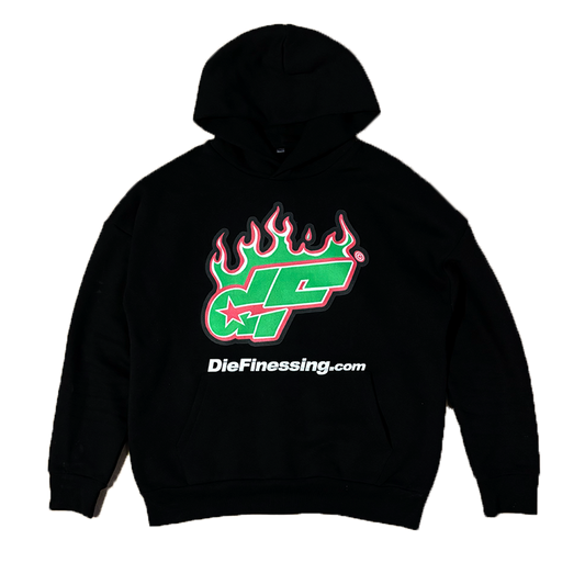 DF FLAMES HOODIE