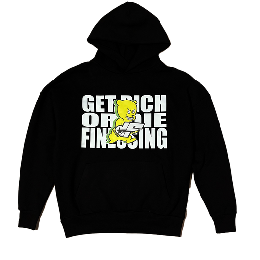 GROD BEAR HOODIE (BLACK)