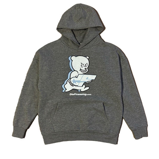 BEAR HOODIE GREY