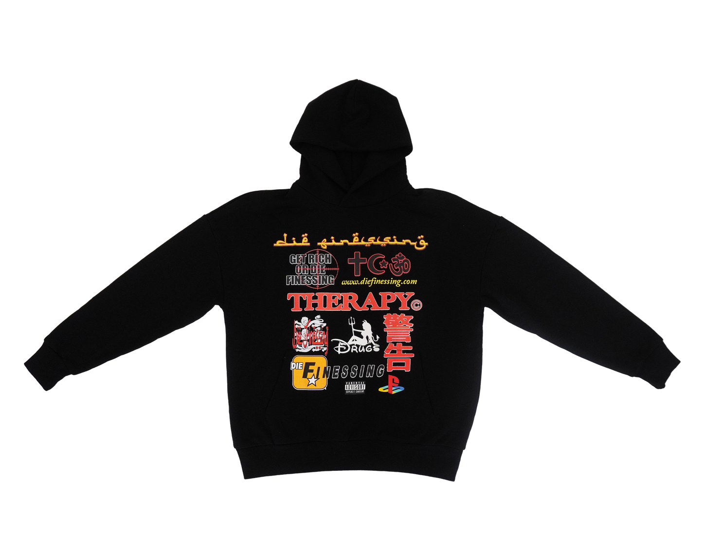 Multi Logo Hoodie
